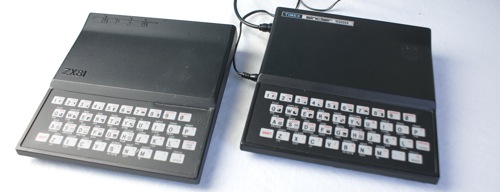 Sinclair ZX81 und Timex Sinclair 1000 (Foto: Riewenherm)
